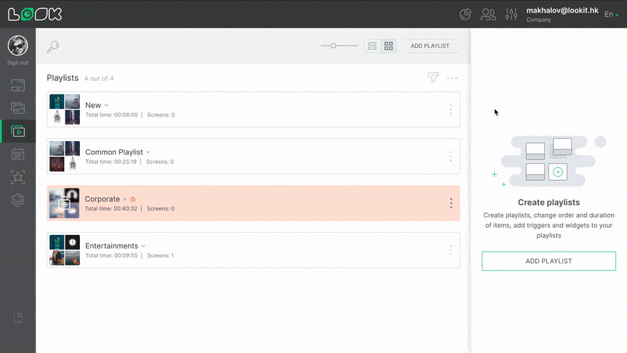 Duplicating Playlist