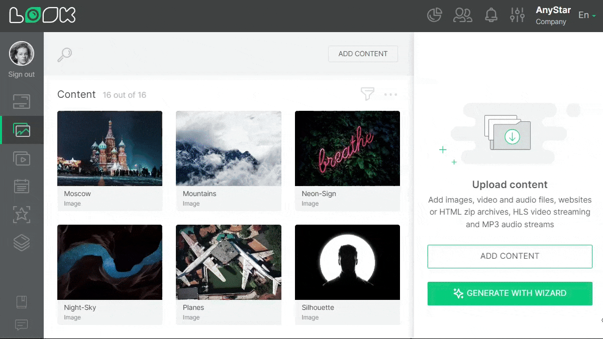 how to start with AI Wizard in Look CMS