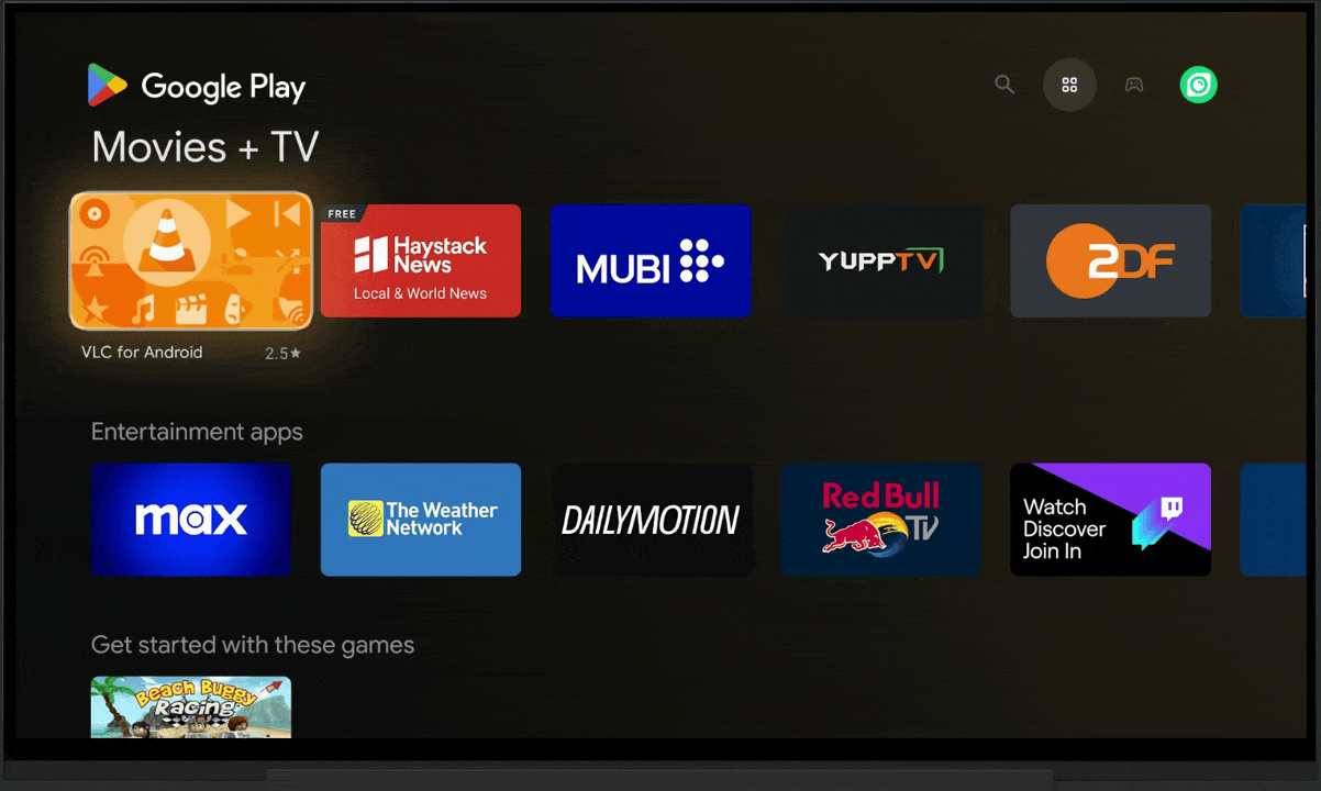 Search for Look Digital Signage Player in Google Play 