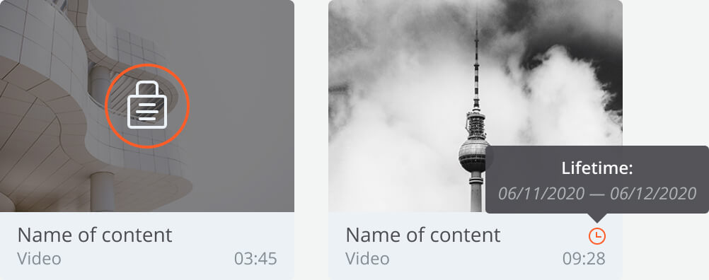 marked with a lock icon