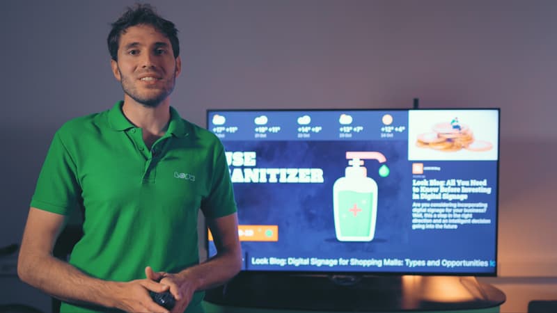 Sony Professional Digital Signage FW-55BZ40H with Look Software