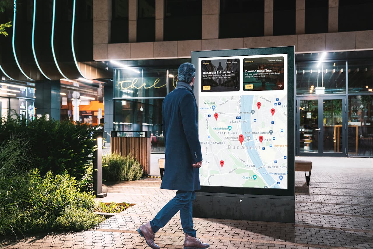 high-tech lighting posts