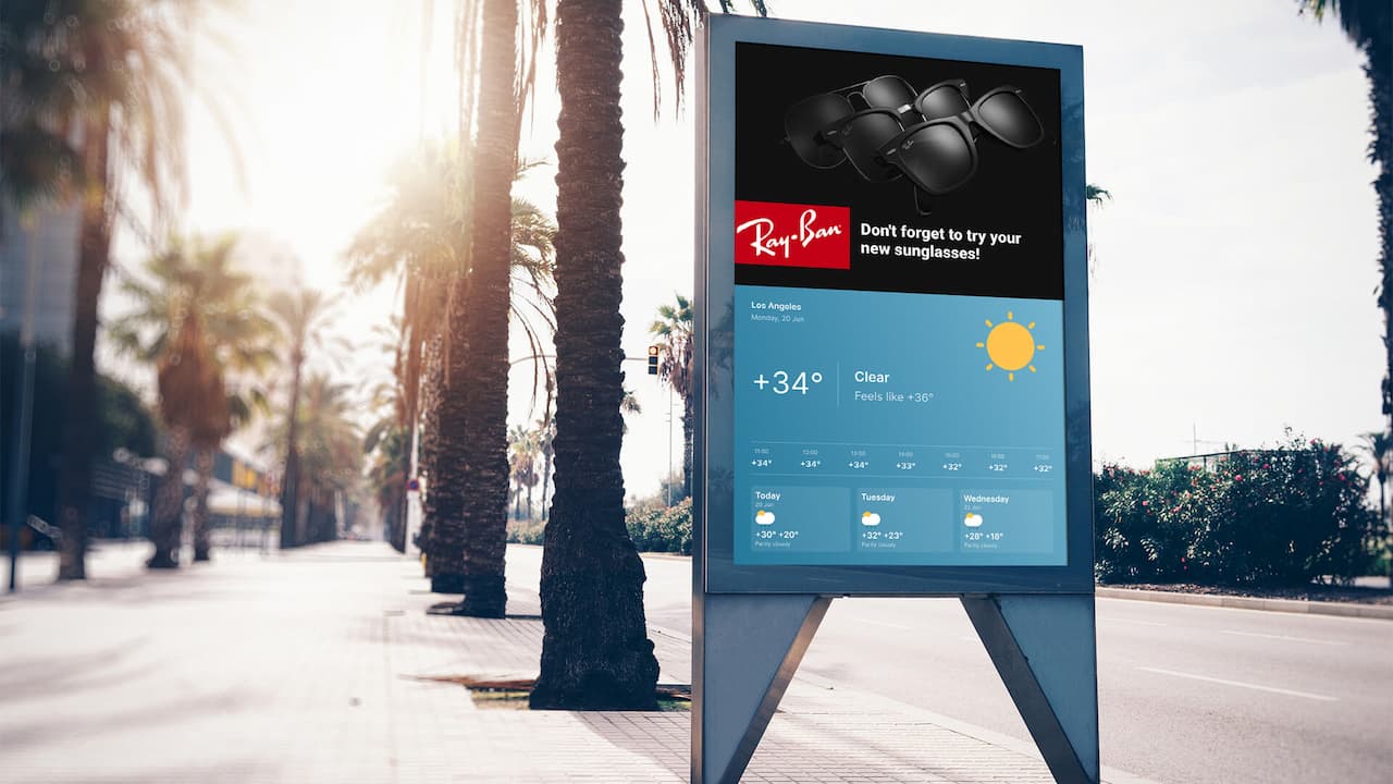 street digital kiosk