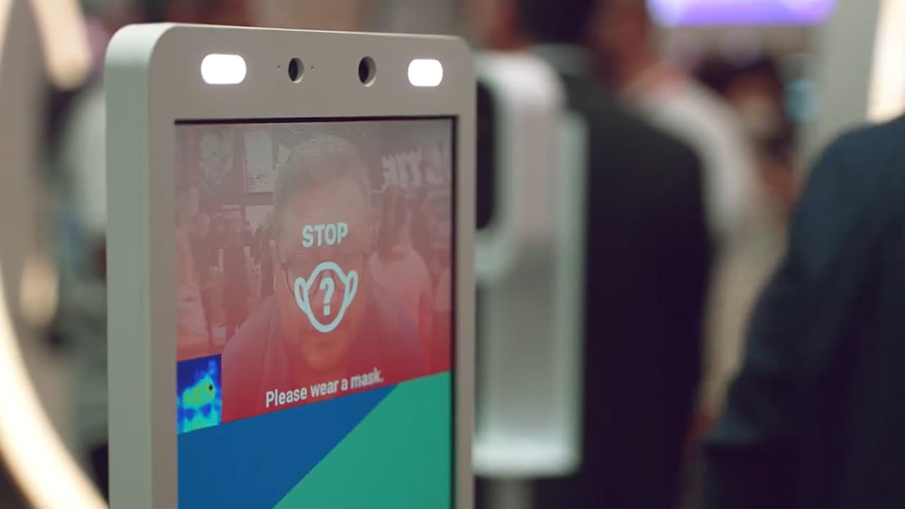 signage face recognition