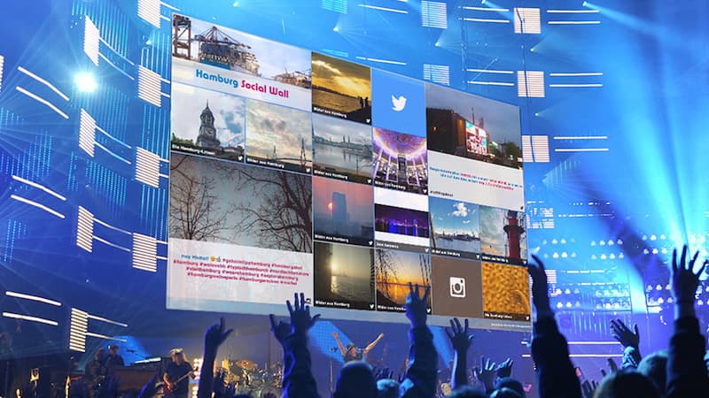 6 Examples of How Your Business Can Benefit From Using Social Media Walls