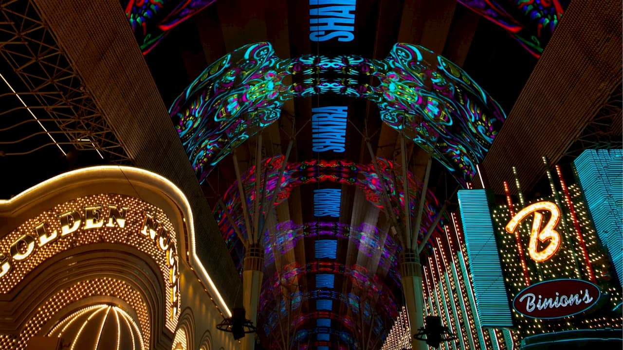 Viva Vision Canopy Screen – Fremont Street, Las Vegas