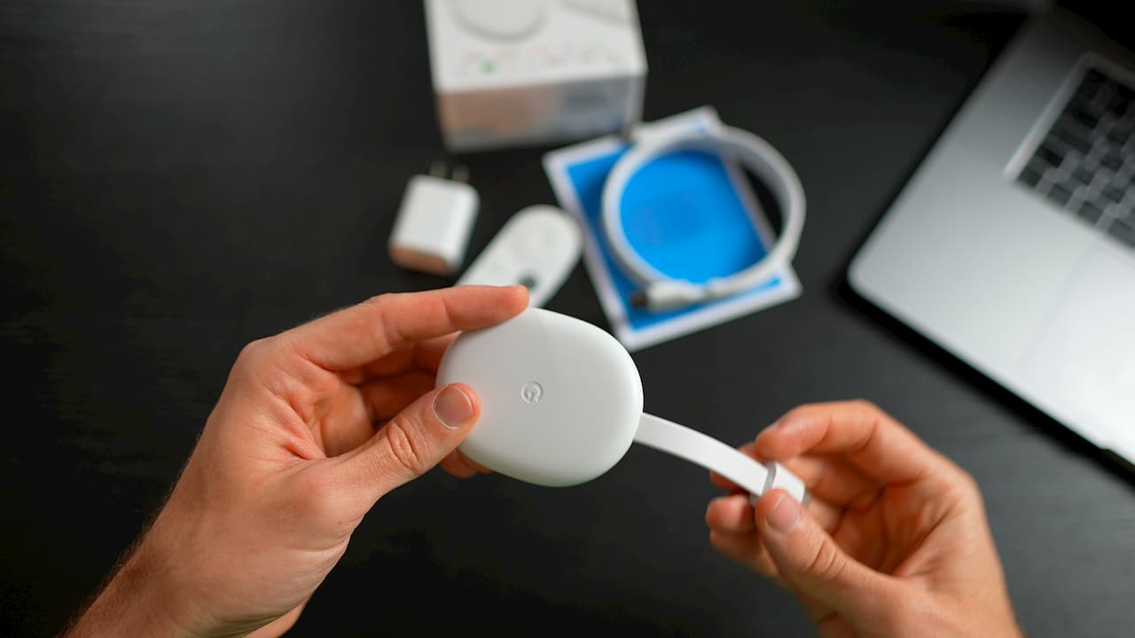 google chrxomecast unboxing
