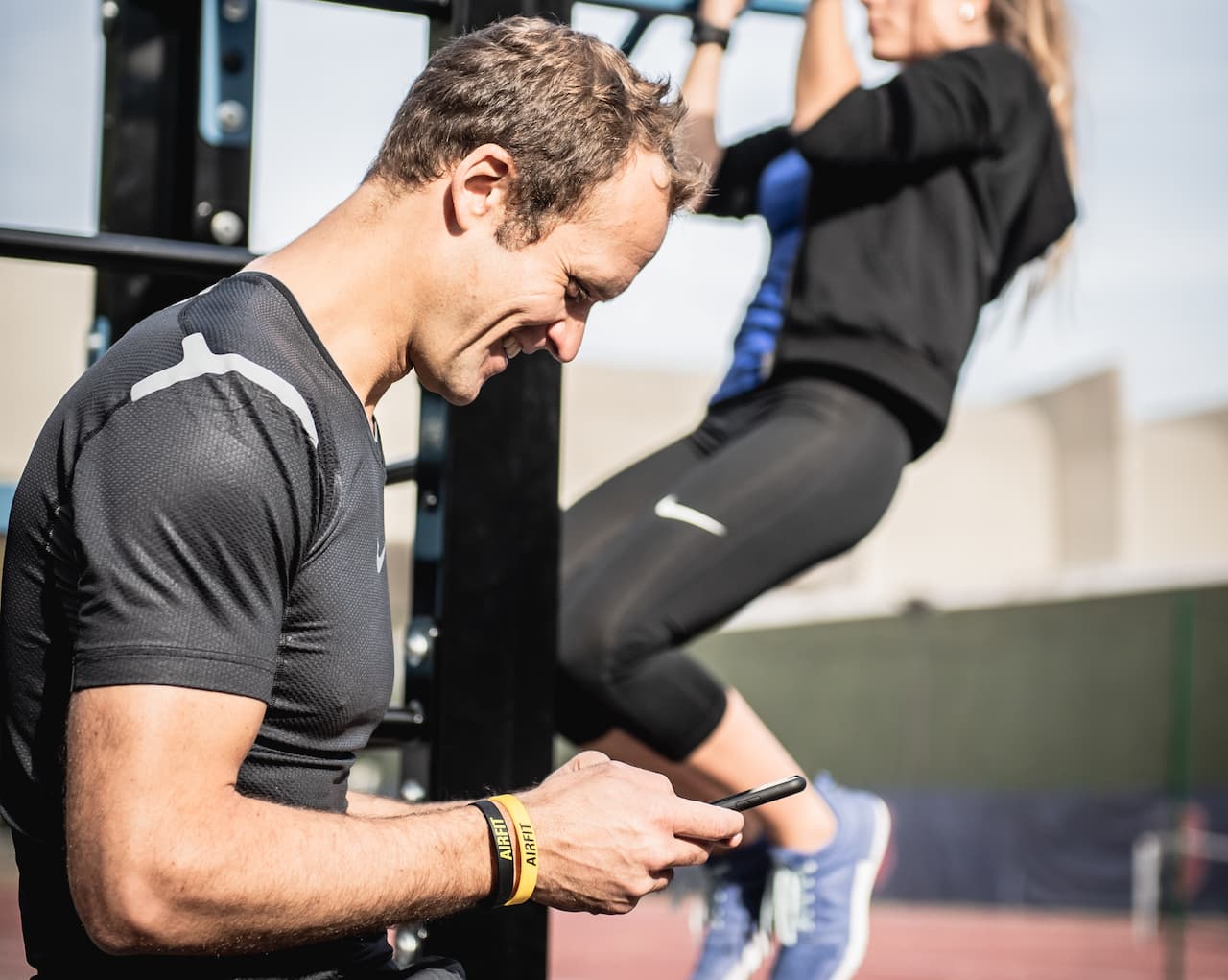 Utilize mobile fitness apps